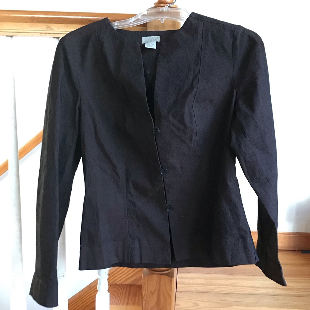 🌷Sigrid Olsen Sport brown jacket size 2